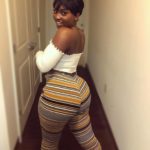 Belle bbw black avec grosses fesses