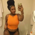 Selfie de femme noire